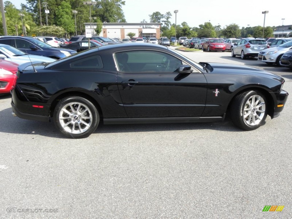 Black 2010 Ford Mustang V6 Premium Coupe Exterior Photo #67678808