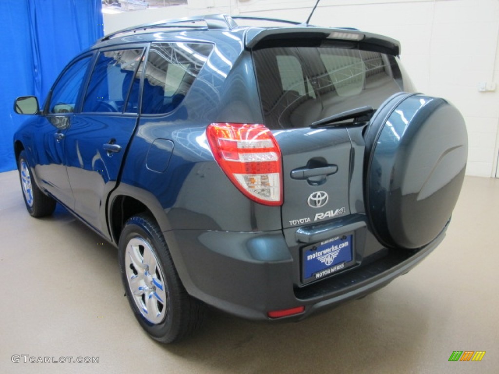 2010 RAV4 V6 - Black Forest Pearl / Ash Gray photo #6