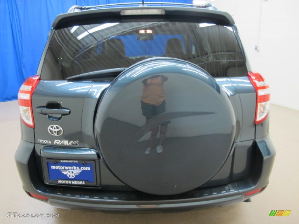 2010 RAV4 V6 - Black Forest Pearl / Ash Gray photo #7