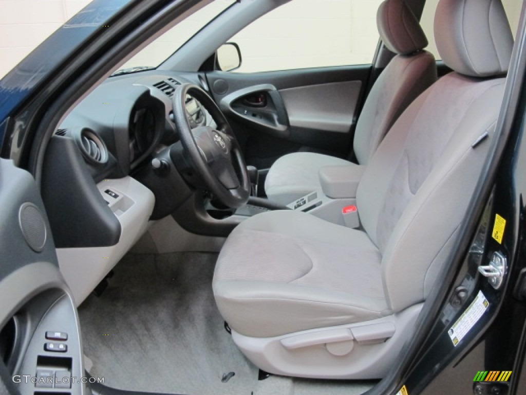 2010 RAV4 V6 - Black Forest Pearl / Ash Gray photo #17