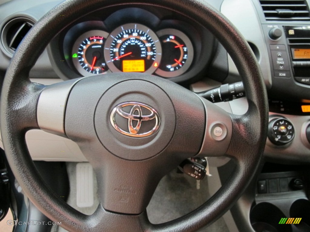 2010 RAV4 V6 - Black Forest Pearl / Ash Gray photo #36