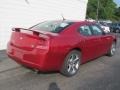 2008 Inferno Red Crystal Pearl Dodge Charger DUB Edition  photo #10