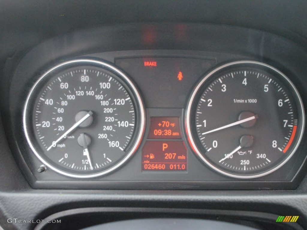 2009 BMW 3 Series 328i Coupe Gauges Photo #67681051
