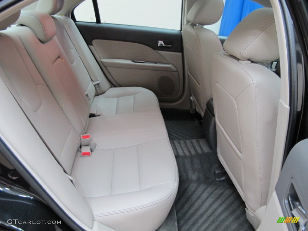 2011 Ford Fusion SEL V6 AWD Rear Seat Photos