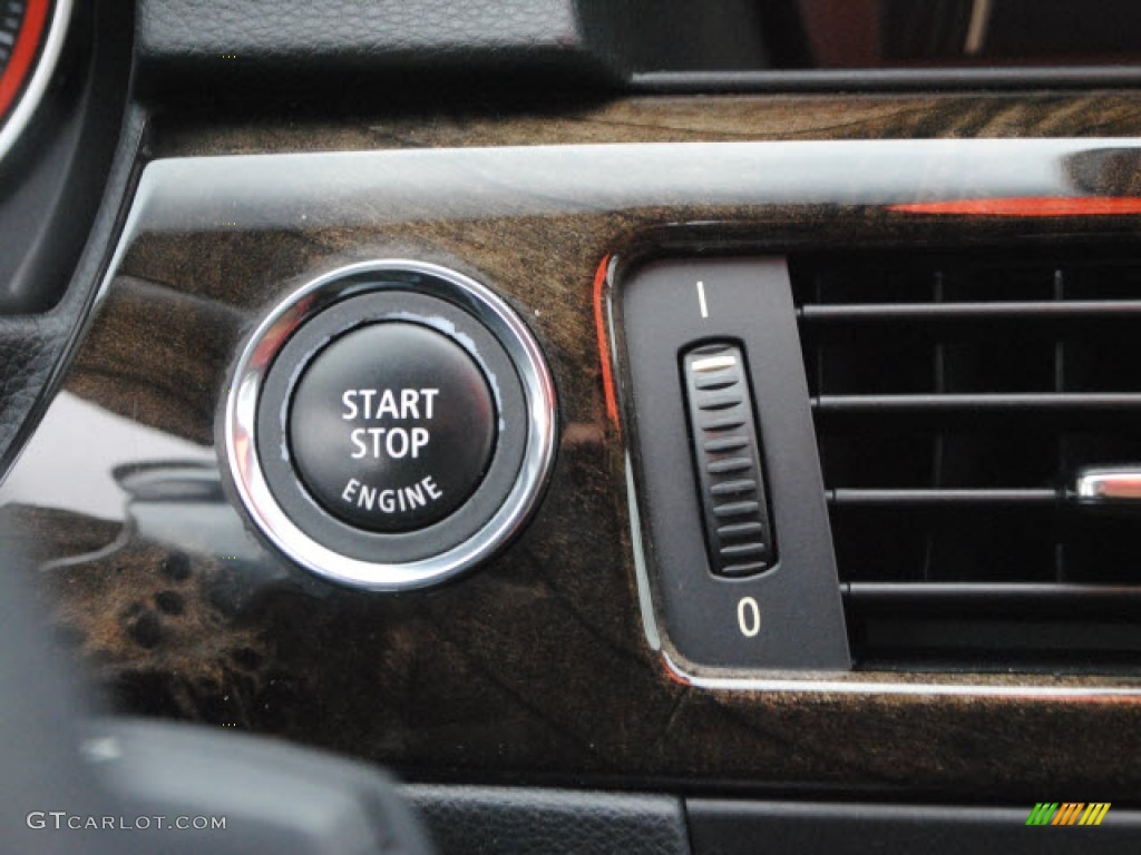 2009 3 Series 328i Coupe - Jet Black / Coral Red/Black Dakota Leather photo #25