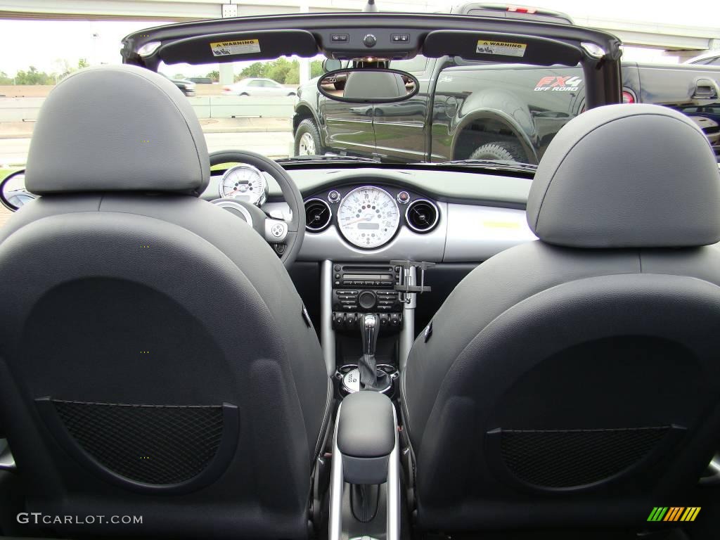 2008 Cooper Convertible - Nightfire Red Metallic / Panther Black photo #21
