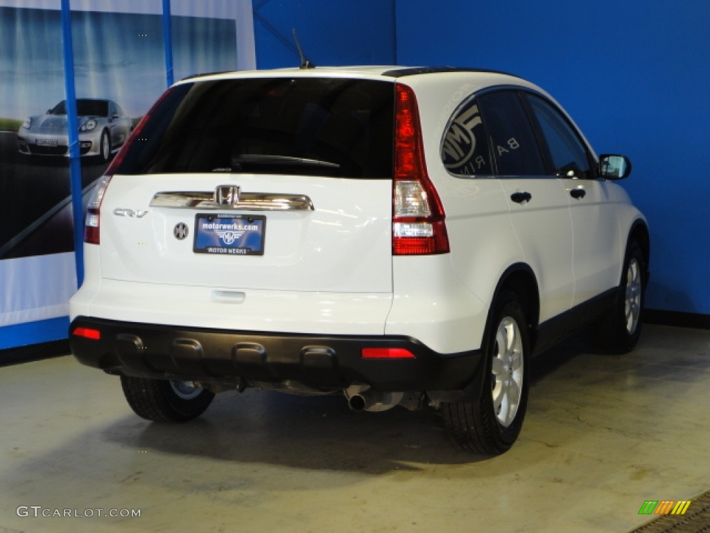 2009 CR-V EX 4WD - Taffeta White / Gray photo #9