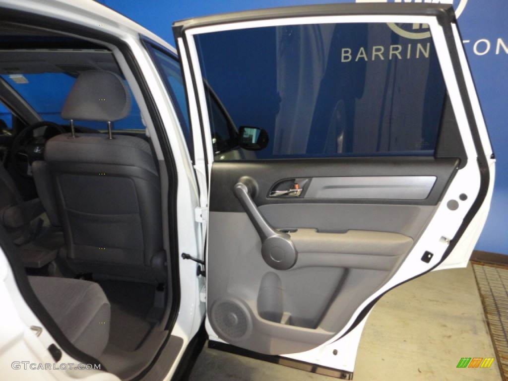 2009 CR-V EX 4WD - Taffeta White / Gray photo #21