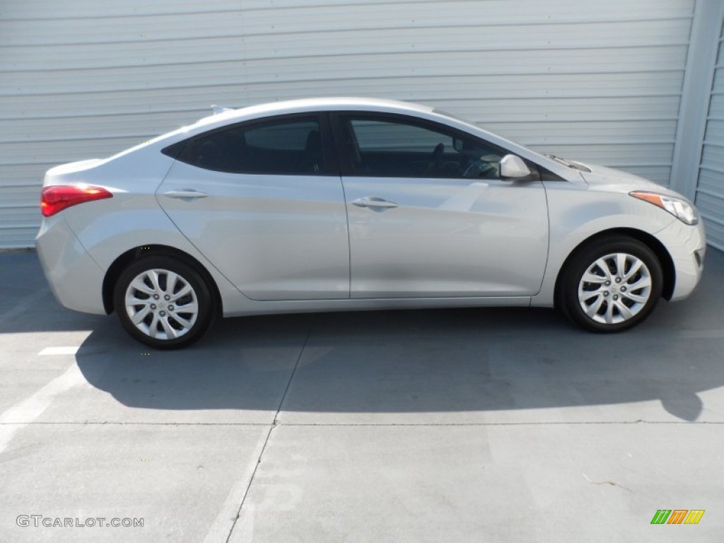 2012 Elantra GLS - Silver / Gray photo #2