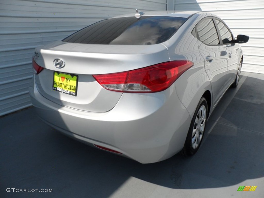 2012 Elantra GLS - Silver / Gray photo #3