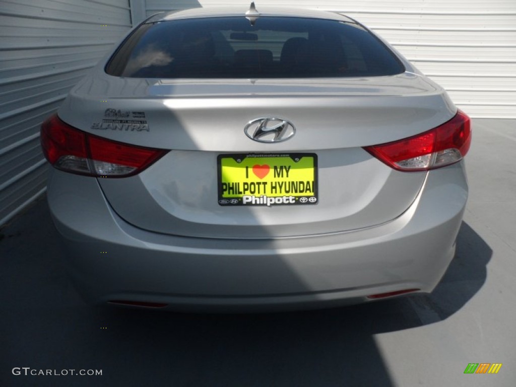2012 Elantra GLS - Silver / Gray photo #4