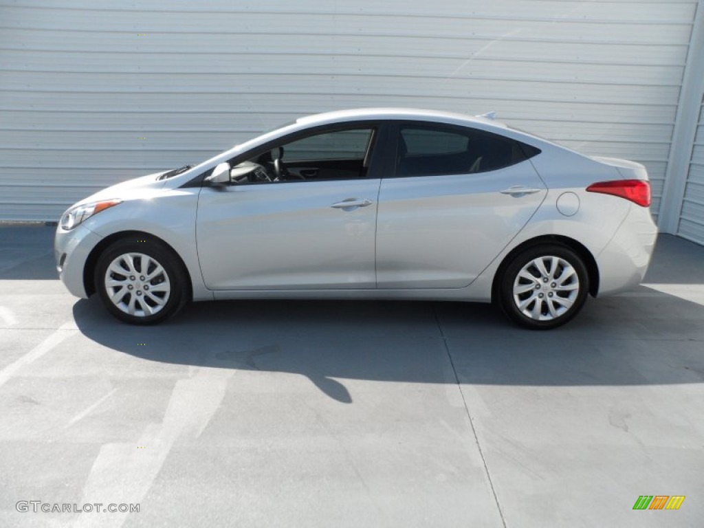 2012 Elantra GLS - Silver / Gray photo #5
