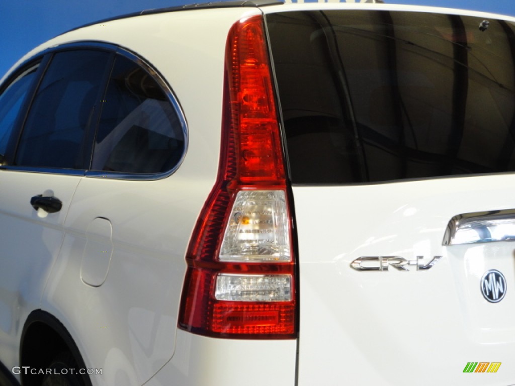 2009 CR-V EX 4WD - Taffeta White / Gray photo #29