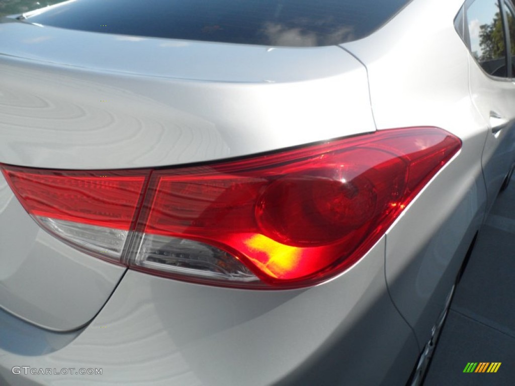 2012 Elantra GLS - Silver / Gray photo #14