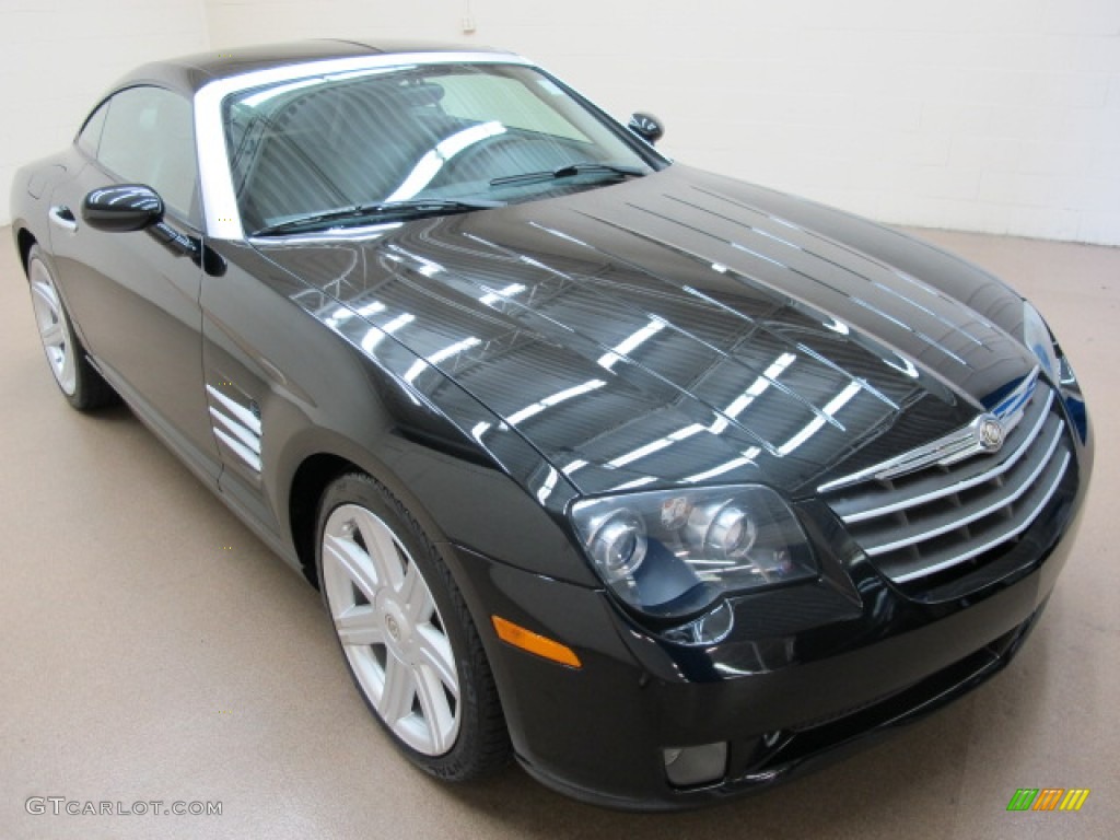 2005 Crossfire Limited Coupe - Black / Dark Slate Grey/Medium Slate Grey photo #1