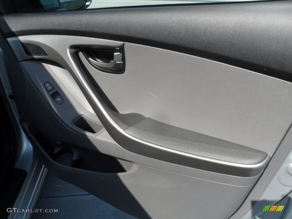2012 Elantra GLS - Silver / Gray photo #18