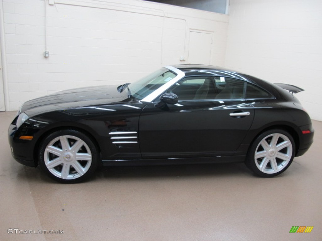 Black 2005 Chrysler Crossfire Limited Coupe Exterior Photo #67682410