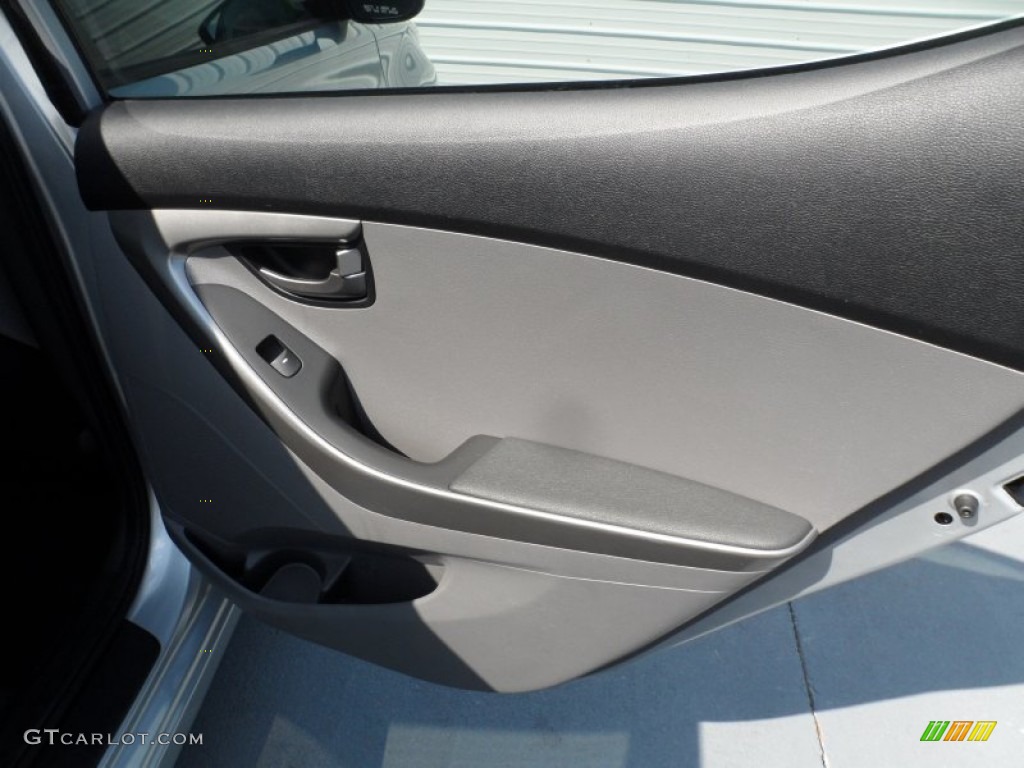 2012 Elantra GLS - Silver / Gray photo #21