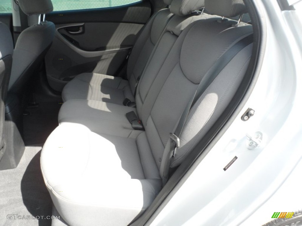 2012 Elantra GLS - Silver / Gray photo #25