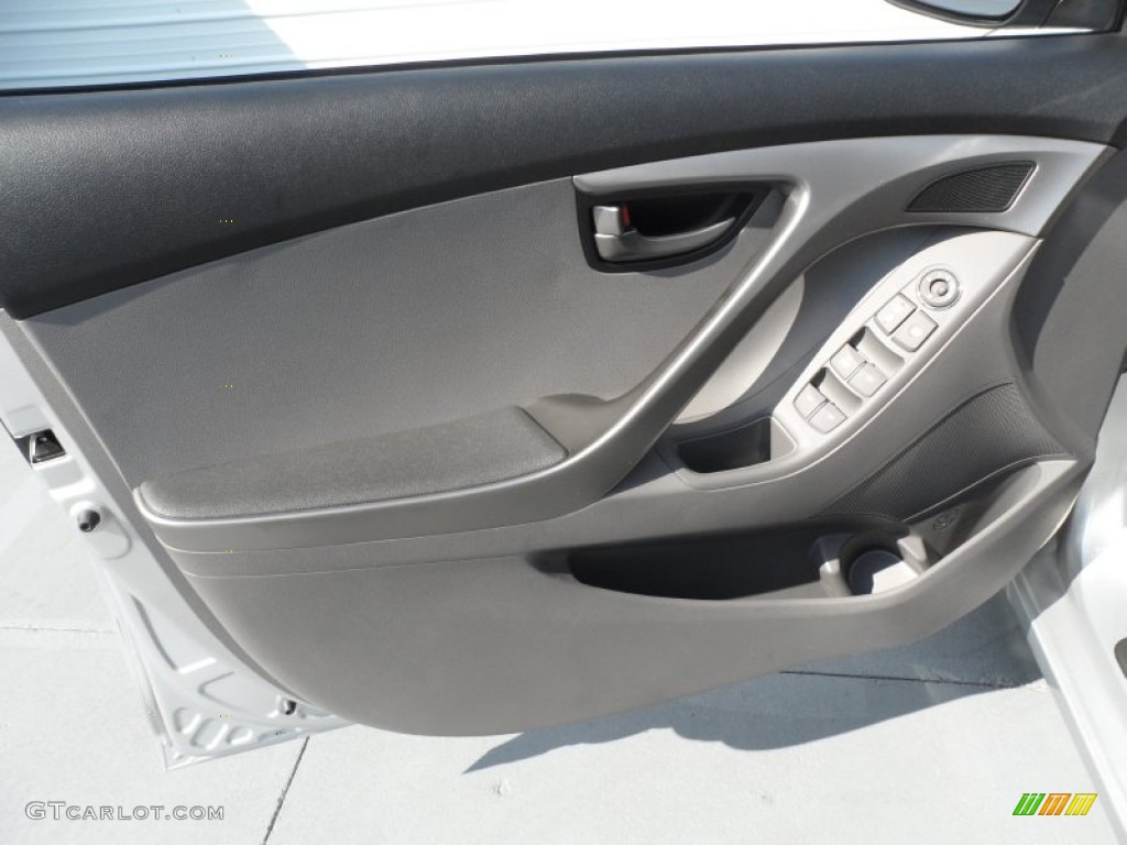 2012 Elantra GLS - Silver / Gray photo #26
