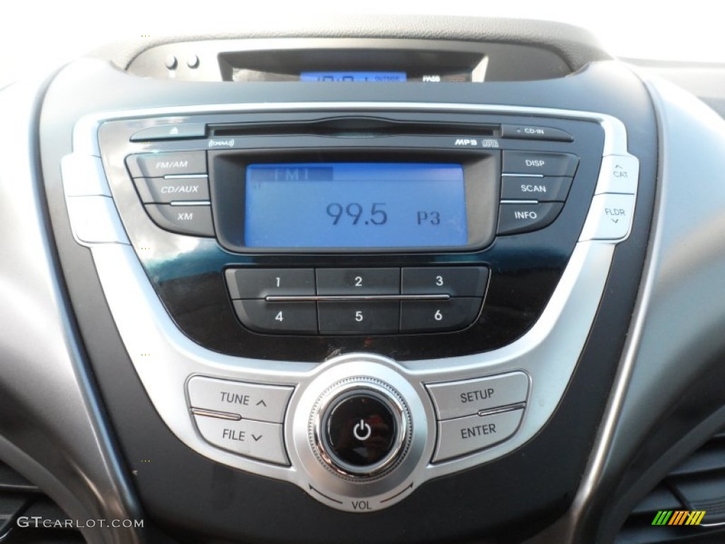 2012 Elantra GLS - Silver / Gray photo #31