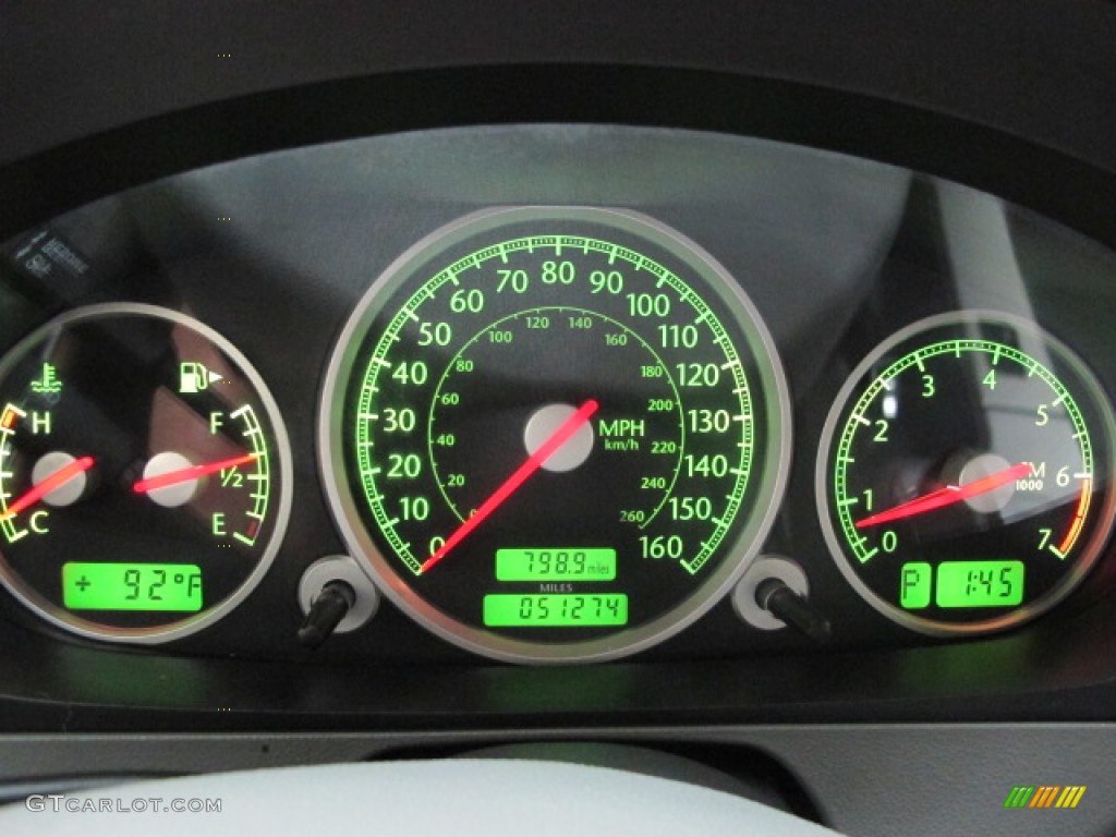 2005 Chrysler Crossfire Limited Coupe Gauges Photo #67682563