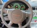 2005 Chrysler Crossfire Dark Slate Grey/Medium Slate Grey Interior Steering Wheel Photo