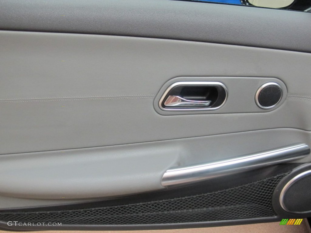 2005 Chrysler Crossfire Limited Coupe Dark Slate Grey/Medium Slate Grey Door Panel Photo #67682635