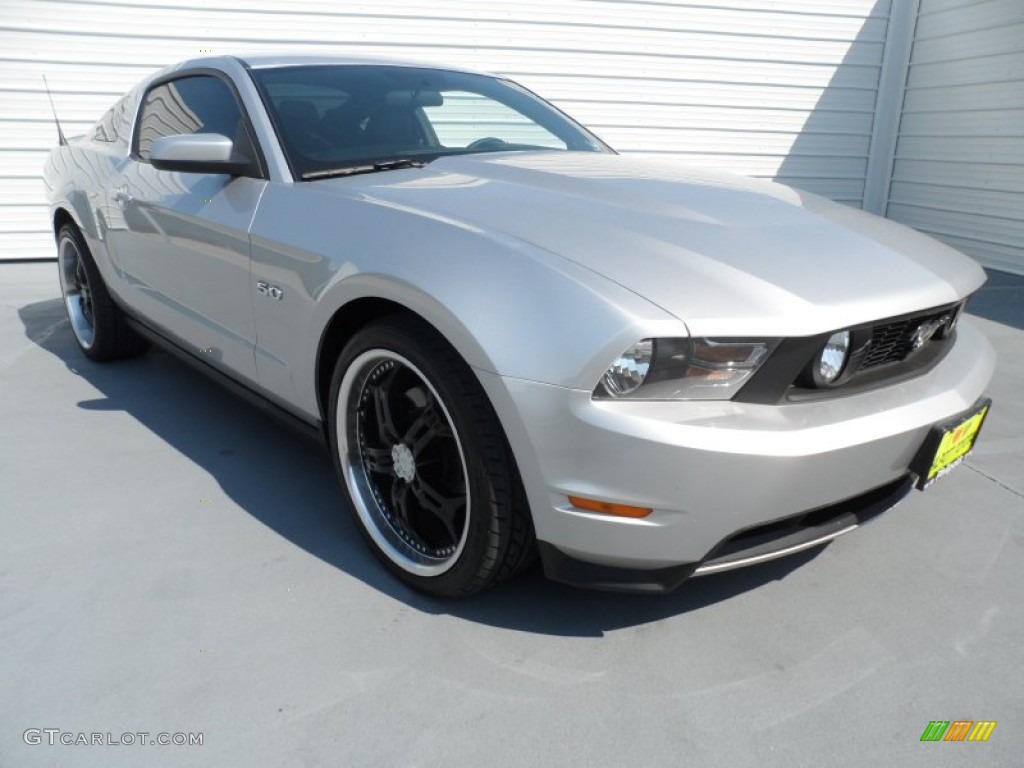 2011 Mustang GT Premium Coupe - Ingot Silver Metallic / Charcoal Black photo #1