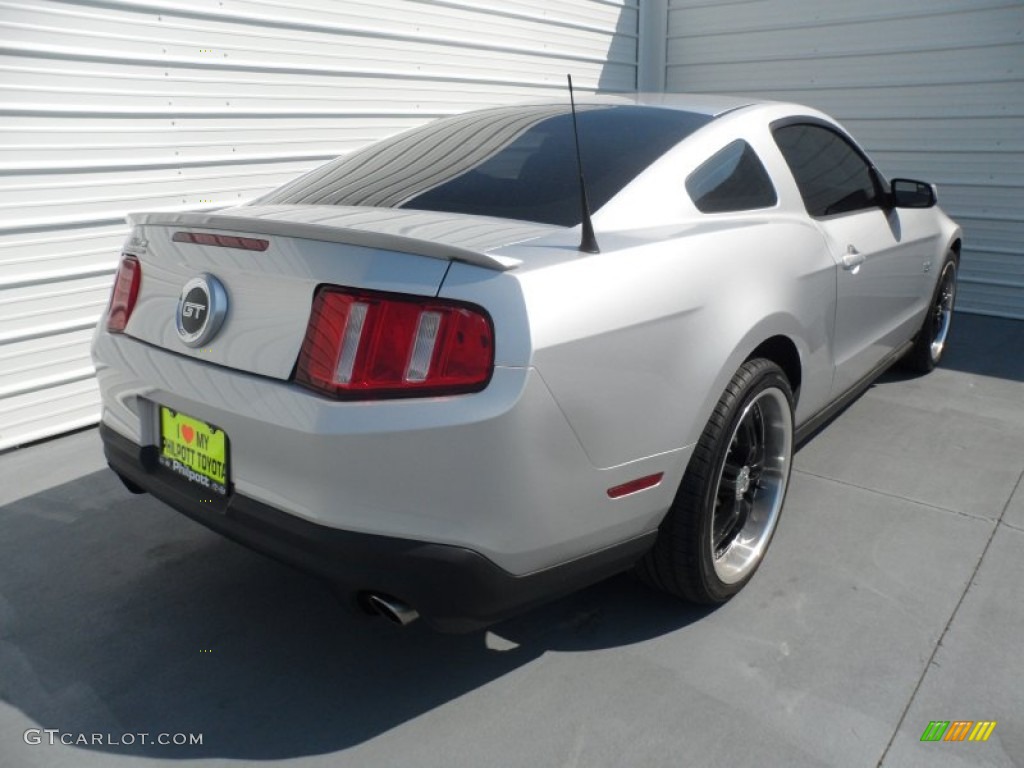 2011 Mustang GT Premium Coupe - Ingot Silver Metallic / Charcoal Black photo #3