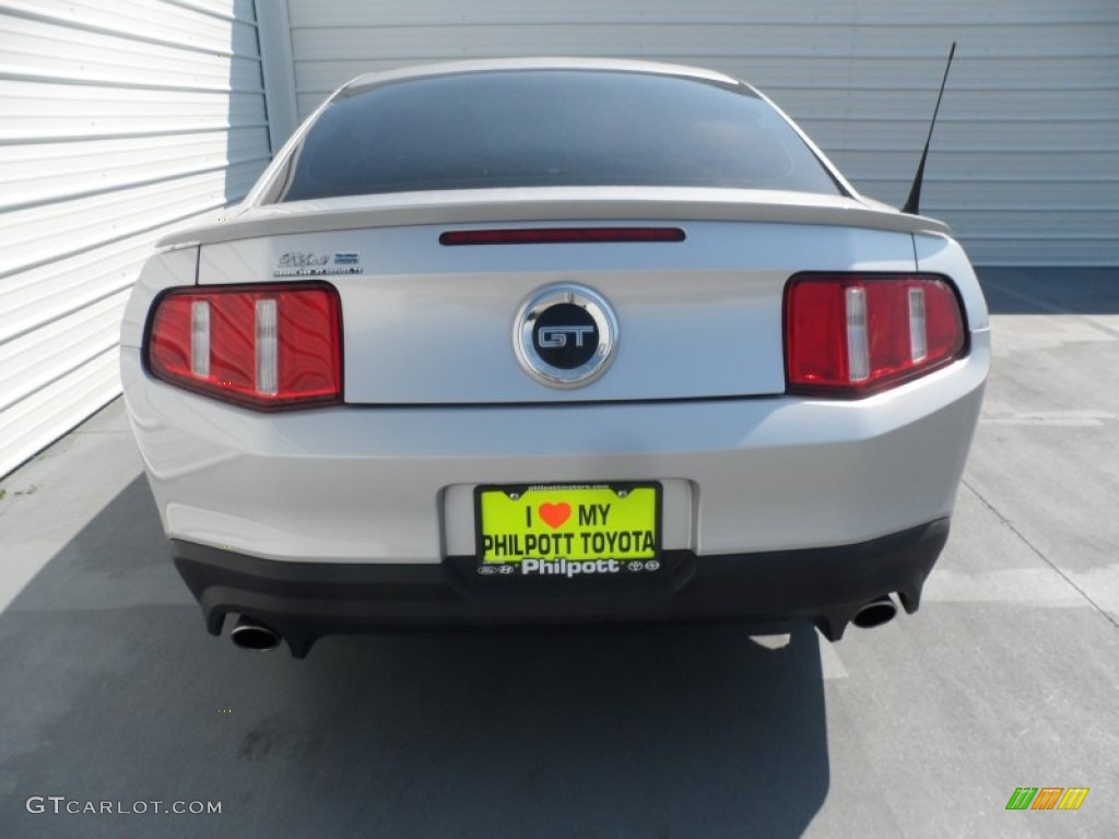 2011 Mustang GT Premium Coupe - Ingot Silver Metallic / Charcoal Black photo #4