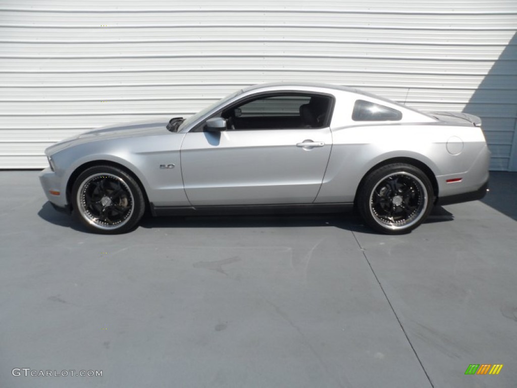 2011 Mustang GT Premium Coupe - Ingot Silver Metallic / Charcoal Black photo #5