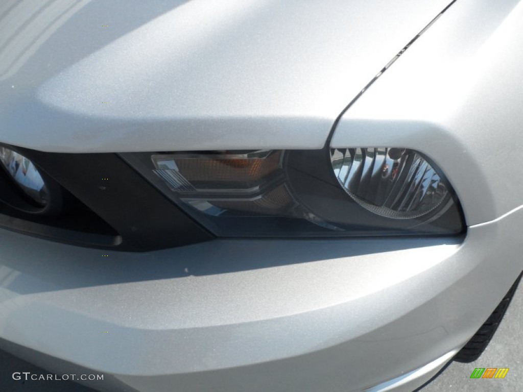 2011 Mustang GT Premium Coupe - Ingot Silver Metallic / Charcoal Black photo #8