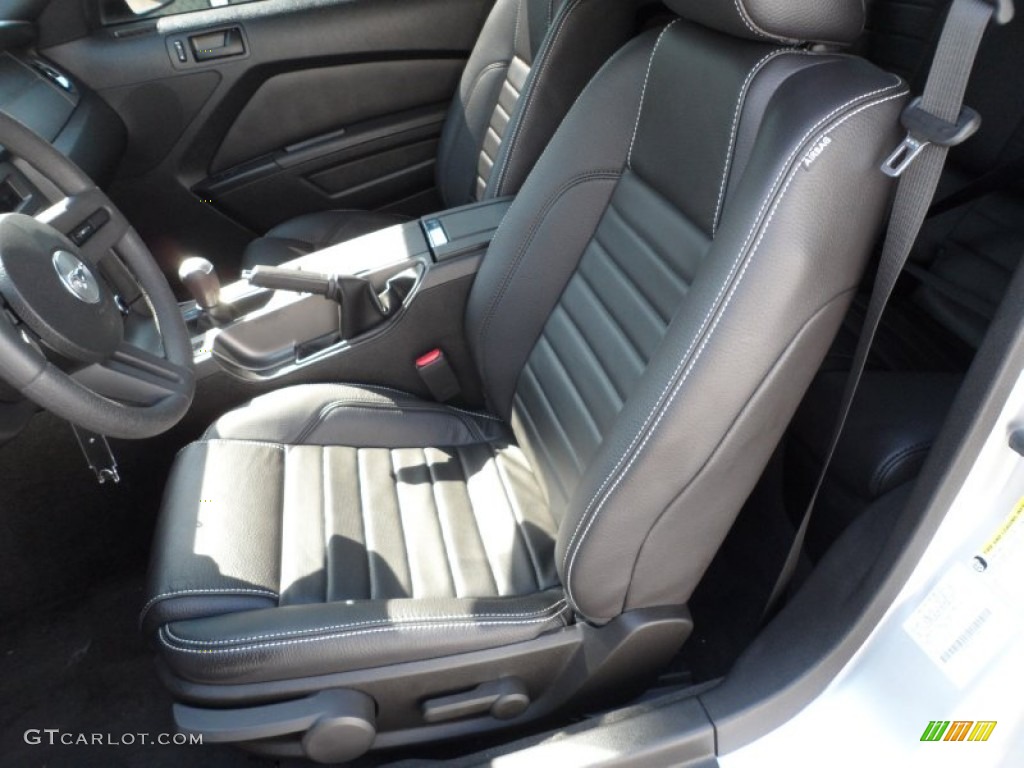 2011 Mustang GT Premium Coupe - Ingot Silver Metallic / Charcoal Black photo #24