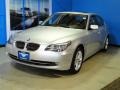 2010 Titanium Silver Metallic BMW 5 Series 528i xDrive Sedan  photo #3