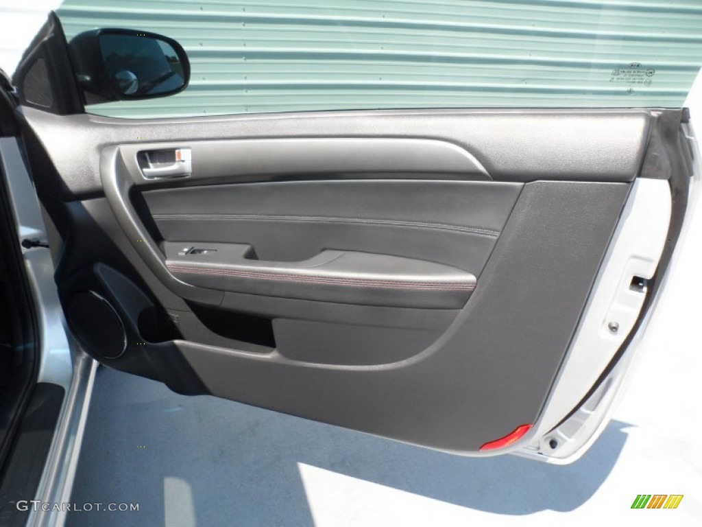 2012 Kia Forte Koup SX Black Door Panel Photo #67685209