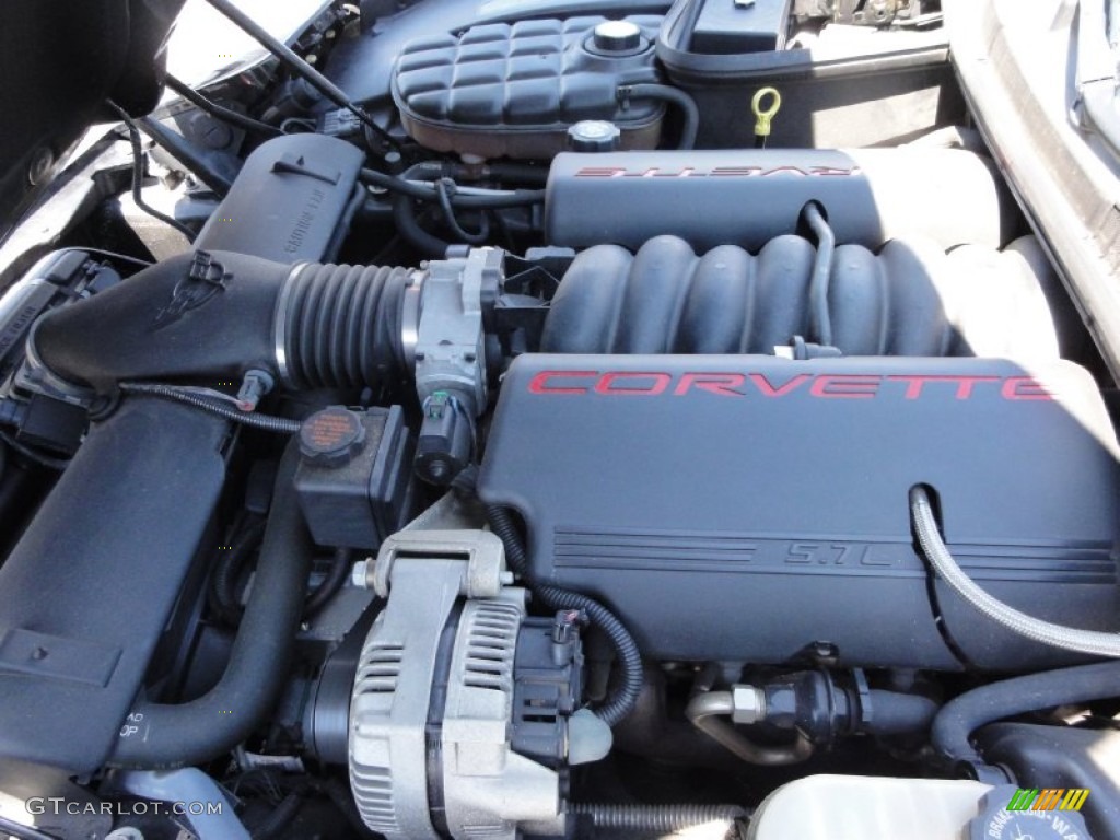 2000 Chevrolet Corvette Convertible 5.7 Liter OHV 16 Valve LS1 V8 Engine Photo #67686430