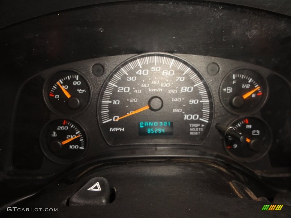 2007 Chevrolet Express 3500 Commercial Van Gauges Photo #67686775