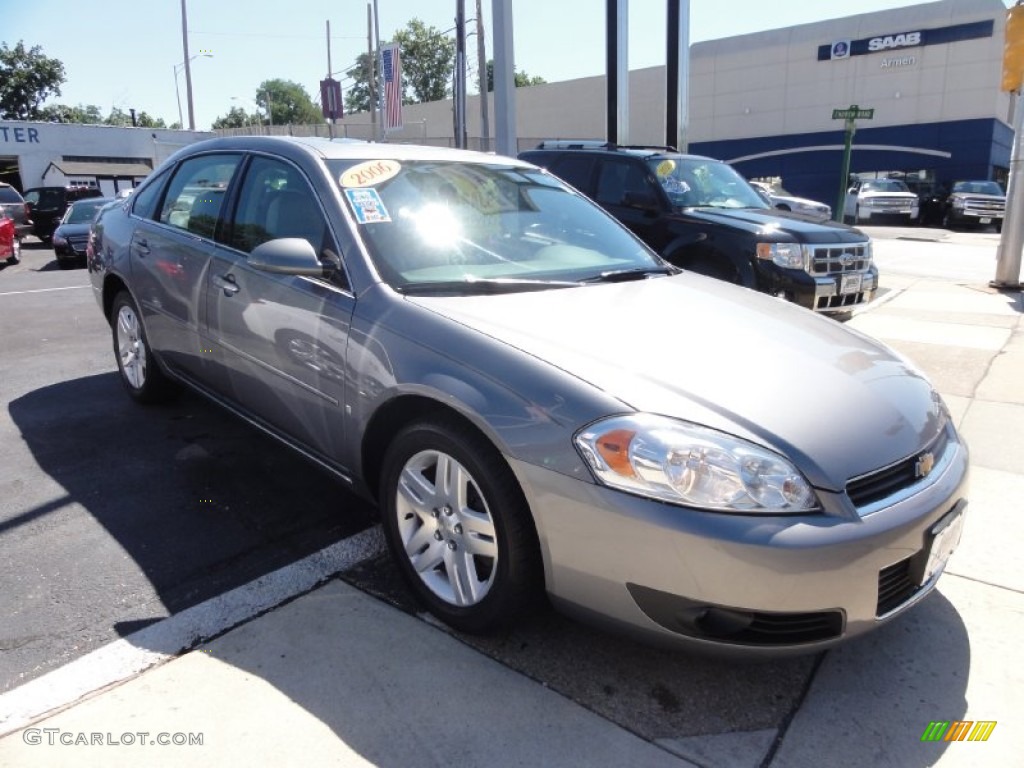 2006 Impala LTZ - Dark Silver Metallic / Gray photo #5