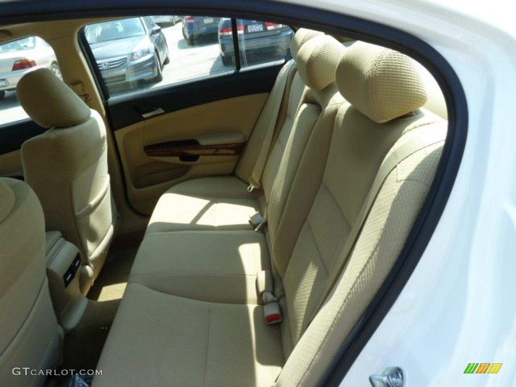 2012 Accord EX Sedan - Taffeta White / Ivory photo #11