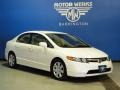 Taffeta White - Civic LX Sedan Photo No. 1