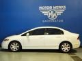 Taffeta White - Civic LX Sedan Photo No. 5