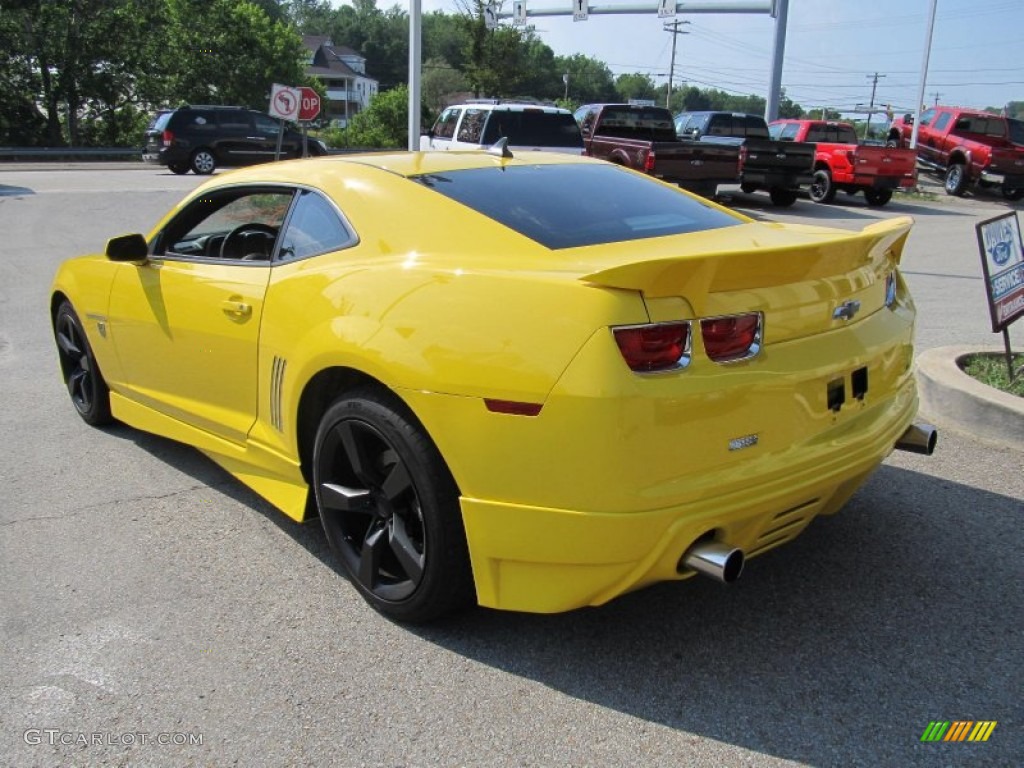 2010 Camaro LS Coupe - Rally Yellow / Black photo #3