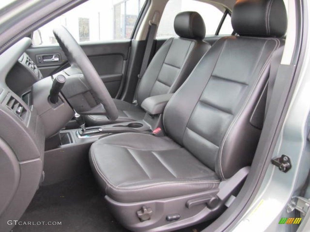 Charcoal Black Interior 2008 Ford Fusion SE V6 Photo #67689532