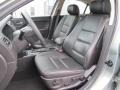 2008 Ford Fusion Charcoal Black Interior Front Seat Photo