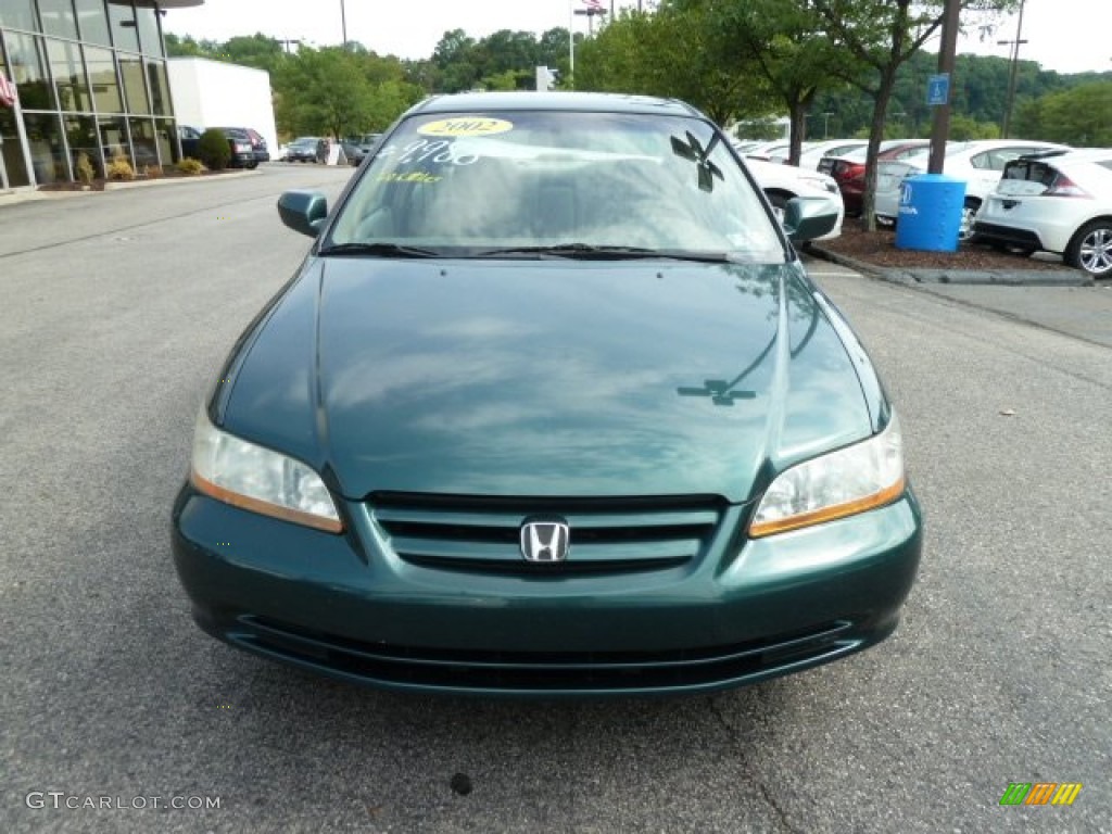 2002 Accord LX Sedan - Noble Green Pearl / Ivory photo #8