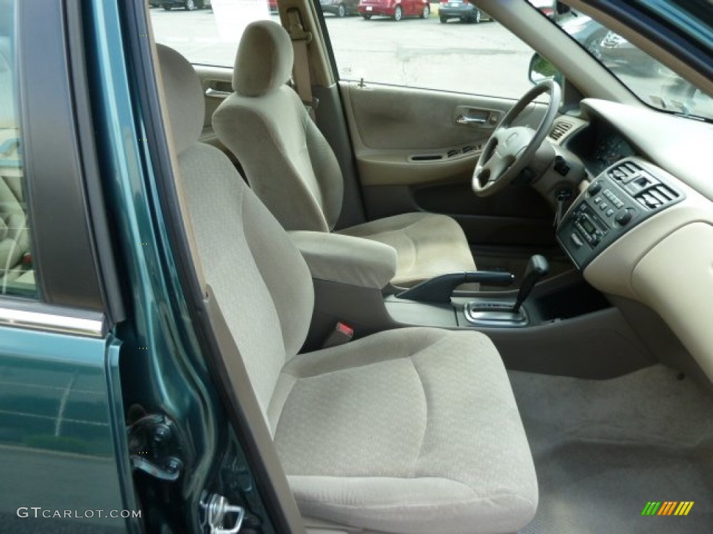 2002 Accord LX Sedan - Noble Green Pearl / Ivory photo #11