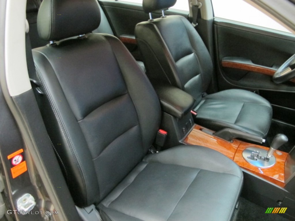Black Interior 2004 Nissan Maxima 3.5 SL Photo #67690507