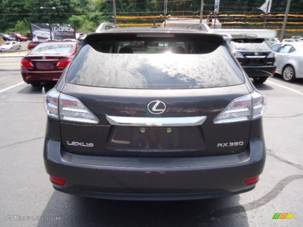 2010 RX 350 AWD - Truffle Brown Mica / Parchment/Brown Walnut photo #3