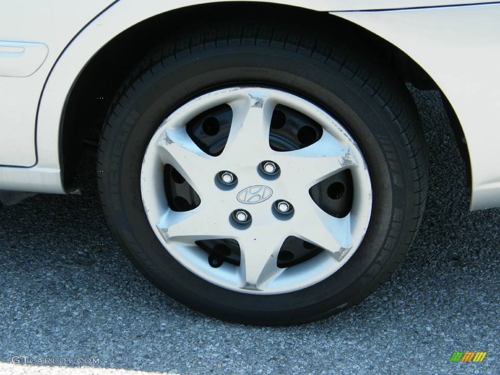 2006 Elantra GLS Sedan - Sterling Silver / Gray photo #11